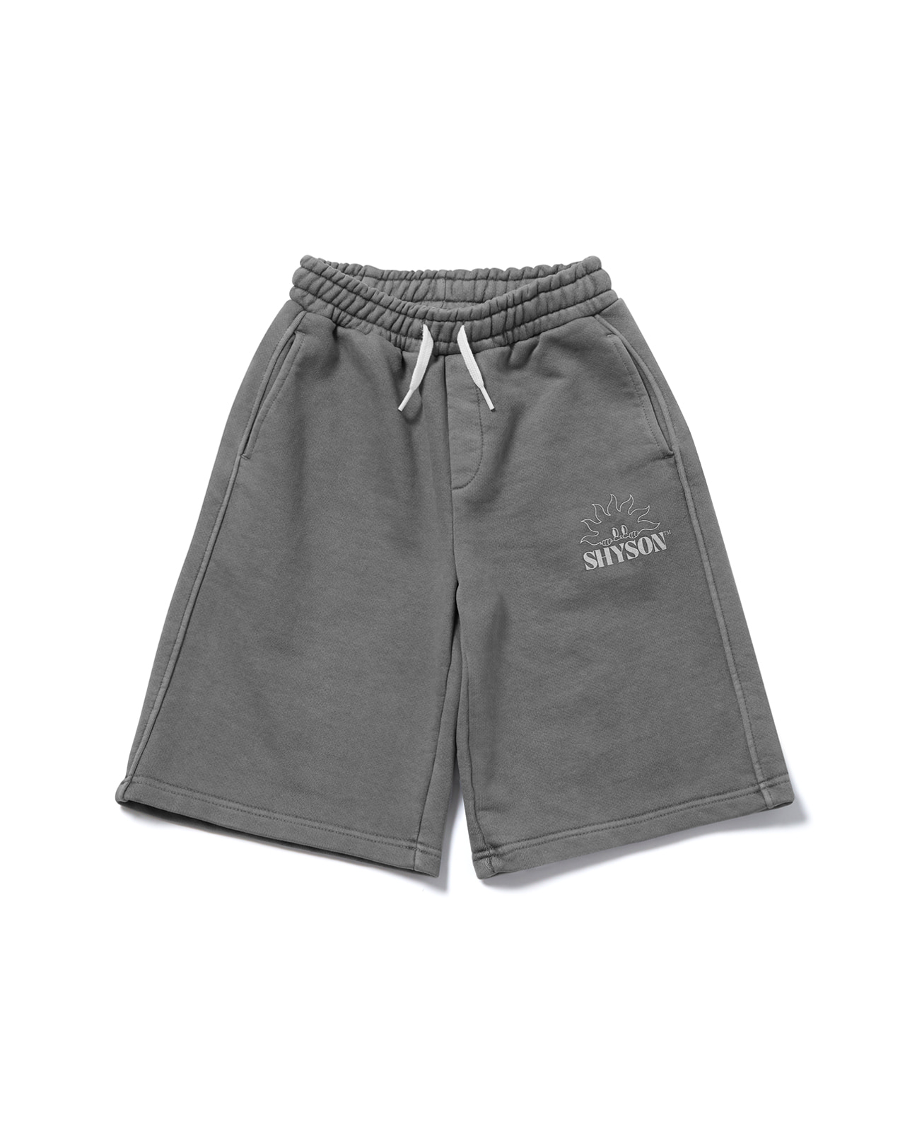 SUNNY DYED SHORTS_CHARCOAL